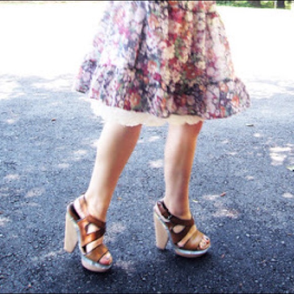 MARNI Platform Sandals Lucite 37 - Picture 3 of 3